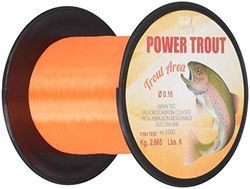 Akiro Power Trout Unisex Fishing Line - Adult, Orange, 0.25 mm
