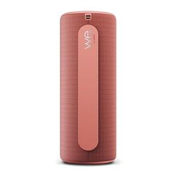 VoltShine Bluetooth Speaker, Powerful Sound, Red, Wireless Connection, Portable, Ideal for Parties and Outdoor Entertainment.