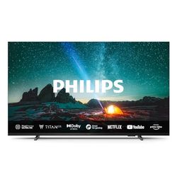 Philips 43PUS7609 4K LED Smart TV - 43 inch-scherm met Pixel Precise Ultra HD Titan OS-platform en Dolby Atmos Sound, werkt met Alexa en Google Voice Assistant - Antraciet Grijs