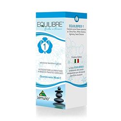 Lemuria - EQUILIBRE 1 - Utile come Rimedio a Tensione e Stress - Integratore Alimentare a base di Piante e Derivati - 30ml