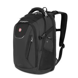 SwissGear Laptoplaptop laptop-ryggsäck för män, Gråmelange, L