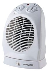 Vaste ventilatorkachel 2000 W wit, oscillerende sokkel