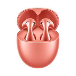 HUAWEI FreeBuds 5 TWS Bluetooth-hoofdtelefoon, ultra-magnetische luidspreker, doorlopende rondingen voor optimale pasvorm, tot 30 uur batterijduur, IPX4 waterdicht, koraaloranje