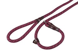 Flamingo ALPS Laisse Étrangleur pour Chien Rose 165 cm 12 mm