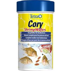 Tetra Cory ShrimpWafels(hoofdvoer voor aan de bodem etende vissen met 10% garnalen) 100 ml