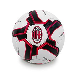 MONDO Sport -Pallone Da Calcio Cucito A.C. Milan, Colore Nero, size 2, 144934