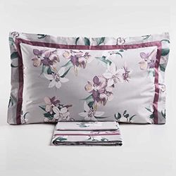 Biancoperla Lab 31 AZORES Beddengoedset voor tweepersoonsbed, zand/margot