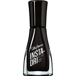 Sally Hansen Smalto Unghie Insta-Dri, ad Asciugatura Rapida, Effetto Manicure Professionale a Lunga Durata, 9.17 ml, 573 Black To Black