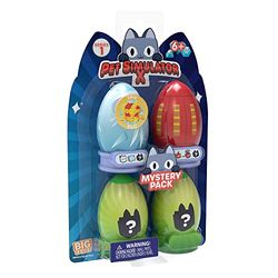 Rocco Giocattoli Pet Simulator X 4-Pack – FAN4FUN – 4 Mini Surprise Figures