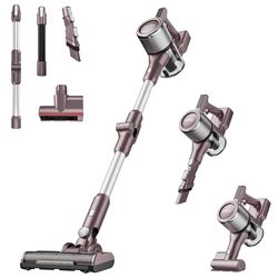 Eureka AK10 Pro Aspiradora sin cable, 29Kpa Motor BLDC Potente de 450W, Aspiradoras Escoba sin Cable con Pantalla LED, Tubo Flex, 60 Minutos de Autonomía, Aspiradora de Mano para Pelo de Mascotas
