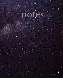 Notes: Galaxy Journal Notebook