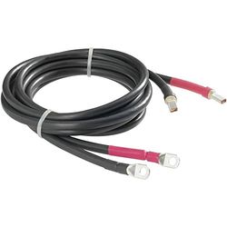 Voltcraft 511214 Kit de câbles 2,00 m 25 mm² compatible avec le modèle (onduleur continu) SW-600 12 V, SWD-1200/2