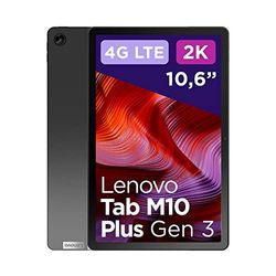 Lenovo M10 Plus TB125FU Tablet, MediaTek Helio G80, 4 GB RAM, 64 GB SSD, Android 12, QWERTY, Szary, 10,6 Cala