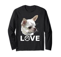 Tazza da tè bianca Chihuahua Love Chiwawa Lover Maglia a Manica