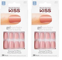 Kiss Gel Couleur ongles, rubans (Lot de 2)