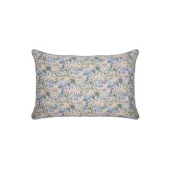 Funda de Almohada Estampada en percal de algodón, Bosquet, 50 x 75 cm, Color Rojo