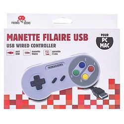 Freeks and Greeks Compatible USB Controller Super Nintendo to Play on your Computer and MAC (Electronic Games/Nintendo 3DS)