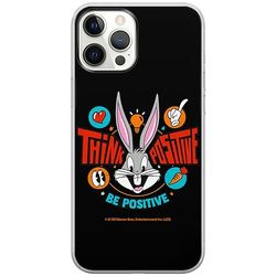 ERT GROUP mobile phone case for Iphone 12 PRO MAX original and officially Licensed Looney Tunes pattern Bugs 020 optimally adapted to the shape of the mobile phone, case made of TPU