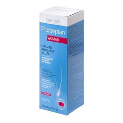 Pilopeptan Woman Champú | Anticaída Capilar Mujer | Cabello | Fortalece, Recupera el Volumen y la Densidad del Pelo | Proporciona Brillo, Suavidad e Hidratación | 250 ml