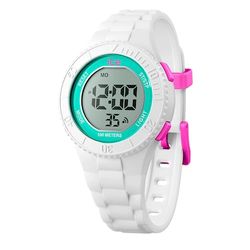 Ice-Watch - ICE digit White turquoise - Orologio bianco da Bambini con Cinturino in plastica - 021270 (Small)