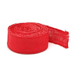 La Cordeline jute banden BJ106R rood 16 x 5 x 16 cm