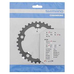 SHIMANO 34D Platos para Bicicletas, Adultos Unisex, Multicolor, Talla única