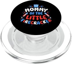 Mamá del pequeño petardo - 4 de julio mamá divertido PopSockets PopGrip para MagSafe