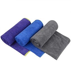 KinHwa Absorberende trainingshanddoeken voor gym zachte 3-pack gymhanddoeken voor zweet microvezel sporthanddoek perfecte maat voor trainingen, warme yoga, hardlopen, fietsen of kamperen 40,6 x 78,7