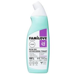 YOPE Gel limpiador de inodoros | FAMILOVE | Limpieza de baños | Descalcificación | Bactericida | Elimina manchas y sarro | Actualiza | 97% ingredientes naturales | Lavanda soleada | 750ml