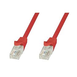 TECHLY icoc cca6u-020-ret 2 m CAT6 U/UTP RJ-45 nätverkskabel (UTP) nätverkskabel – röd (RJ-45, hane/Hane, 10/100/1000Base-T (x) Cat6 U/UTP patchkabel (UTP)