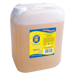 PUSTEFIX Bidão de recarga de 5 litros, líquido para bolhas fabricado na Alemanha, bolhas para casamentos, aniversários infantis, festivais de verão, bolhas coloridas para crianças e adultos