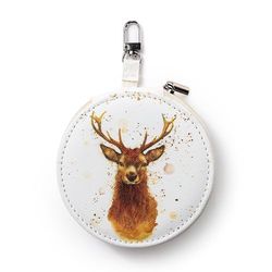 Set Manicure 5 pezzi con Custodia Rotonda - Cervo Selvatico - Designed by JAN PASHLEY - Wild Stag