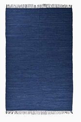 Theko Young Fashion 420135 Tapis Classique résistant en 100% Coton Bleu 700 cm Dimensions : 180 x 120 cm