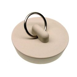 Danco 80228 Tapón de goma de 1-5/8 pulgadas, blanco, cardado