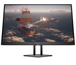 HP OMEN 27i Gaming Monitor, 165Hz, Nano-cell IPS, Quad HD (2560 x1440), 27 Inch, 1ms response time, AMD Freesync, NVIDA G-Sync Compatible, (HDMI 1, DP 1, USB 3.0 x2), RGB