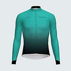 TwoNav - Maillot Cyclisme Freedom to Discover pour Femme - Manches Longues (M), Turquoise