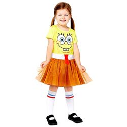 Disfraz Spongebob Vestido 8-10 años Niña