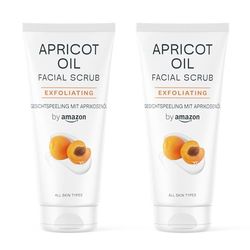 by Amazon Gommage pour le visage à l'abricot, 2 x 100ml