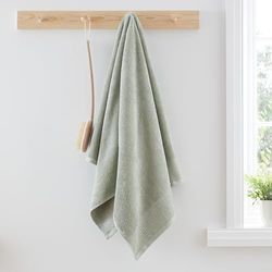 Bianca Serviette de Toilette en Coton égyptien Vert Sauge 50 x 85 cm