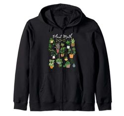 Plantas Matemáticas Amantes de las plantas Planta divertida Sudadera con Capucha