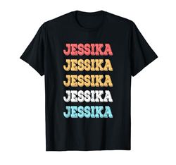 Simpatico regalo personalizzato Jessika Nome personalizzato Maglietta