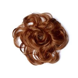 Lullabellz Chouchou à cheveux de qualité supérieure, mélange auburn, 15,2 cm de long