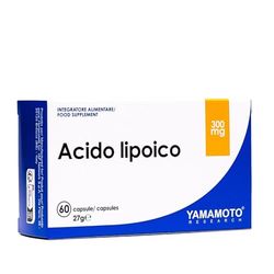 YAMAMOTO RESEARCH Acido Lipoico 60 Capsules, un Puissant Antioxydant