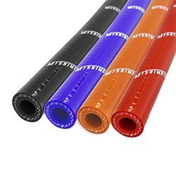 Mishimoto MMHOSE-10100BL Silicone Vacuum Hose, 10mm x 100cm, Blue