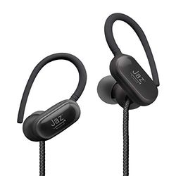 JAZ Auricolari a Filo Nu Jazz con archetti ergonomici, Microfono Integrato, Tasti di Risposta/fine Chiamata e Controllo Volume