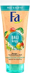 FA Peeling prysznicowy Island Vibes Bali Kiss o zapachu mango i wanilii, 6 sztuk (6 x 200 ml)
