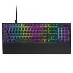 NZXT Function 2 2024 - Tastiera gaming ottica full-size - Polling rate 8K - Switch ottici lineari - Attuazione regolabile - Keycaps PBT a doppio colpo - RGB - Hot swap - Poggiapolsi - Nera US (QWERTY)