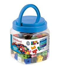 Miniland Miniland95210 Cubes in Jar, Multi-Color