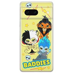 ERT GROUP etui na telefon Google PIXEL 7, case oryginalny i oficjalnie licencjonowany przez Disney, wzór Disney Villains 004, optymalnie dopasowane, plecki z TPU