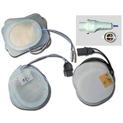 Gima 33577 Placche Compatibili per Defibrillatori, Agilent-H.P., Laerdal